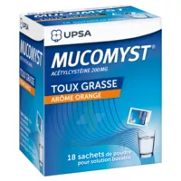 Mucomyst 200 Mg Poudre Pour Solution Buvable En Sachet B/18 à LA-RIVIERE-DE-CORPS