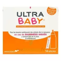 Ultra-baby Poudre Antidiarrhéique 14 Sticks/2g à LA-RIVIERE-DE-CORPS
