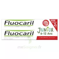 Fluocaril Junior Gel Dentifrice Fruits Rouges 6/12ans 2*75ml à LA-RIVIERE-DE-CORPS