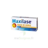 Maxilase Alpha-amylase 3000 U Ceip Comprimés Enrobés Maux De Gorge B/30 à LA-RIVIERE-DE-CORPS