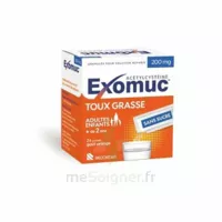 Exomuc 200 Mg, Granulés Pour Solution Buvable En Sachet 24 Sachets/3g à LA-RIVIERE-DE-CORPS