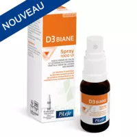Pileje D3 Biane Spray 1000 Ui - Vitamine D Flacon Spray 20ml à LA-RIVIERE-DE-CORPS