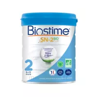 Biostime 2 Lait En Poudre Bio 6-12 Mois B/800g à LA-RIVIERE-DE-CORPS