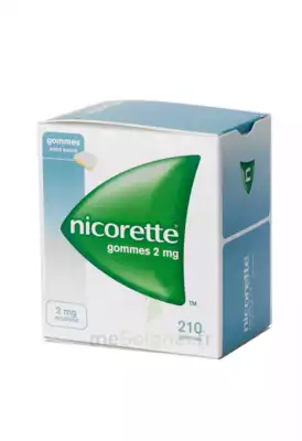 Nicorette 2 Mg Gom à Mâcher Médic Sans Sucre Plq/210gom à LA-RIVIERE-DE-CORPS