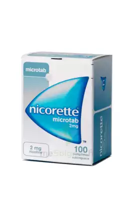 Nicorette Microtab 2 Mg, Comprimé Sublingual 100 à LA-RIVIERE-DE-CORPS