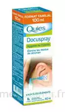 Quies Docuspray Hygiene De L'oreille, Spray 100 Ml à LA-RIVIERE-DE-CORPS