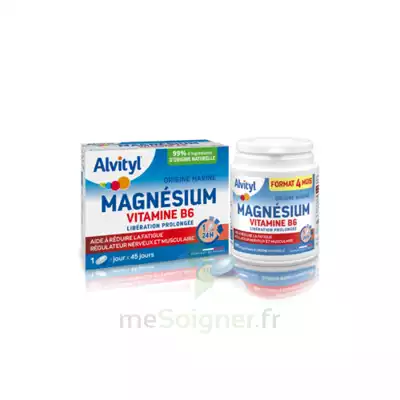 Alvityl Magnésium Vitamine B6 Libération Prolongée Comprimés Lp B/45 à LA-RIVIERE-DE-CORPS
